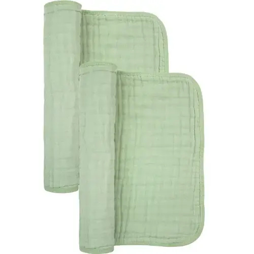 Cloud Muslin™ Burp Cloth 2 Pack - Sage