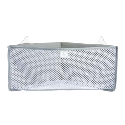 Munchkin Highn Dry Corner Bath Organizer and Storage, Gray, Unisex