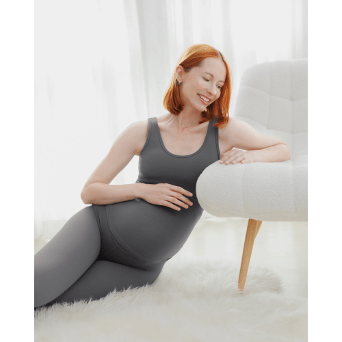 Grow with Me™ Maternity & Nursing Tank | Stormy Grey - Kindred Bravely