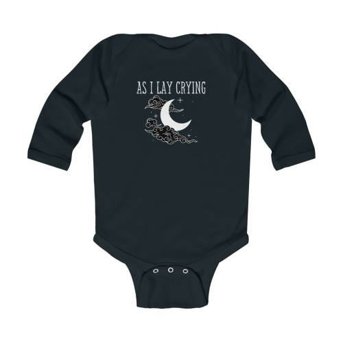 Metal Infant Long Sleeve Bodysuit, Metalhead Baby Clothes, Emo Baby Clothes, Goth Baby Clothes, Punk Baby Clothes