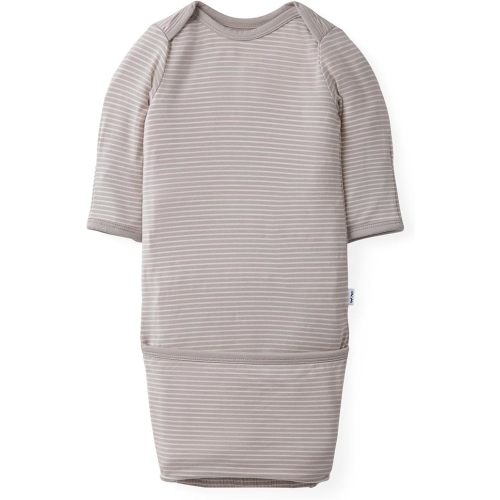 Little Sleepies Newborn Infant Gown, Soft Viscose from Bamboo Baby Gown for Newborn Girls & Boys Baby Clothes, Infant Sleeper