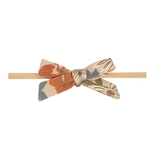 Copper Pearl Baby Bows: Stylish Headbands for Baby Girls, Premium Soft and Stretchy Baby Headbands, Perfect for Newborns, Trendy Designs - Eden