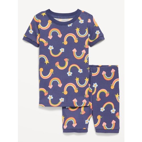 Unisex Snug-Fit Printed Pajama Set for Toddler & Baby