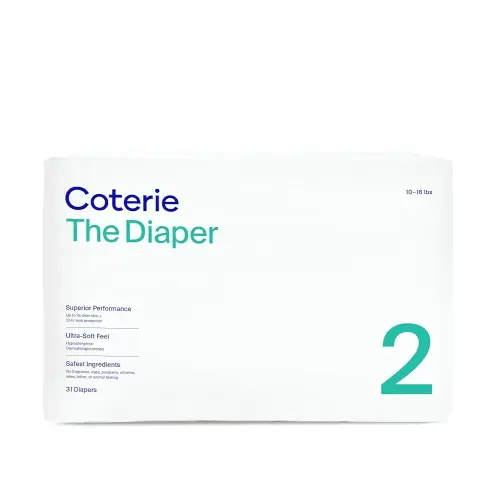 Coterie Size 2 Diaper, 31 CT