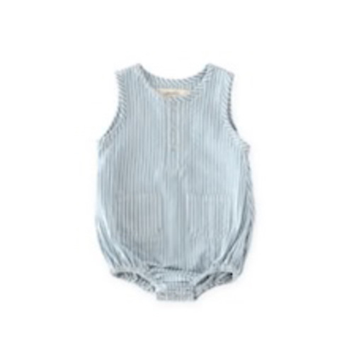Seersucker Pocket One-Piece