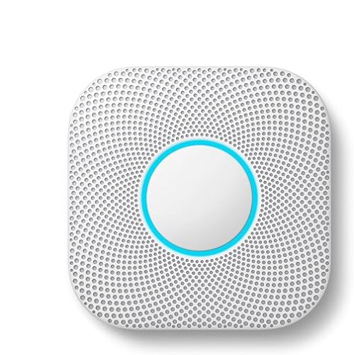 Google Nest Protect - Smoke Alarm - Smoke Detector and Carbon Monoxide Detector - Battery Operated , White - S3000BWES