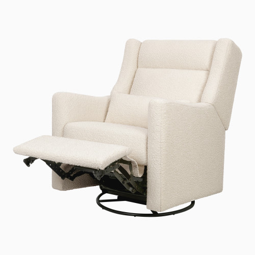 babyletto Kiwi Plus Power Recliner and Swivel Glider - Performance Ivory Boucle