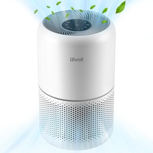 LEVOIT Air Purifiers Large Room, Smart WiFi and Alexa Control, AHAM VERIFIDE, Quiet Sleep Mode for Bedroom Home Up to 1058 ft², 3-in-1 Air Filter Cleaner Remove Allergies Smoke Dust, Core 300S-P