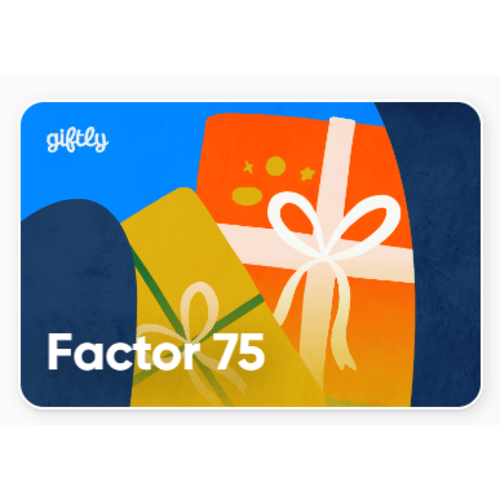 Factor 75 Meal Delivery Gift Card