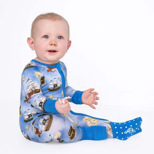 Maps and Mateys (Pirate) Romper
