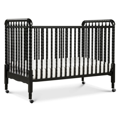 Jenny Lind 3-in-1 Convertible Crib - Ebony