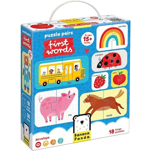 Puzzle Pairs First Words 15m+ Toddler Puzzle
