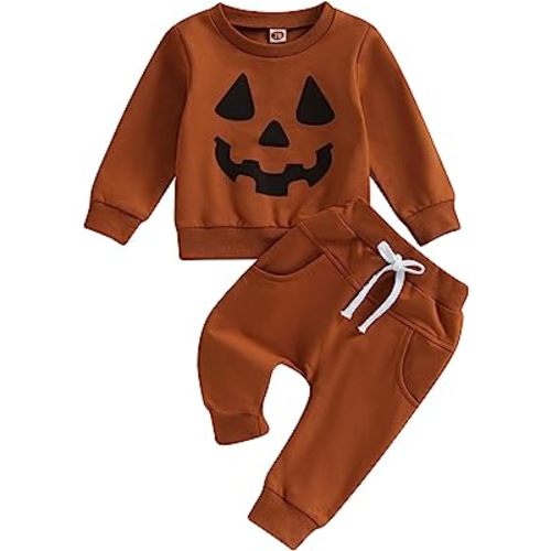 LIOMENGZI Baby Boy Girl Christmas Pants Outfits Long Shirts Santa Sweatshirt Pants Infant Xmas Fall Christmas Clothes Set