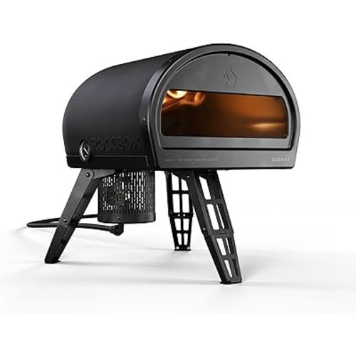Gozney Roccbox Outdoor Pizza Oven, Black, Portable, Gas & Wood Fired, Restaurant-Grade