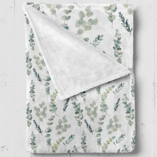 Going Green Minky Blanket