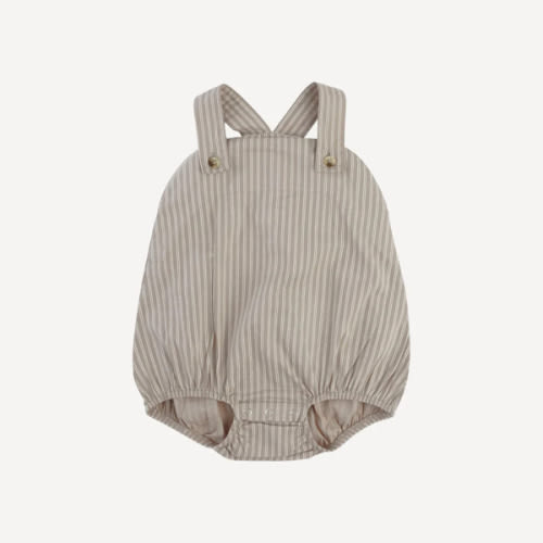 country bubble | earthy pinstripe | organic cotton woven