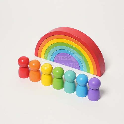 Montessori Rainbow - Eco-friendly, fully biodegradable