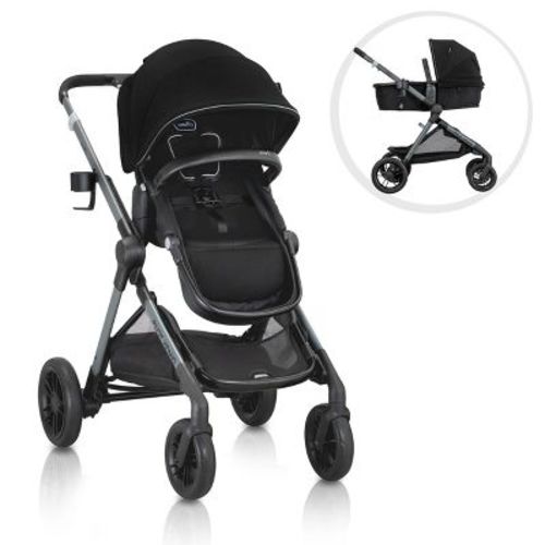 Evenflo Pivot Xpand Modular Stroller - Ayrshire Black