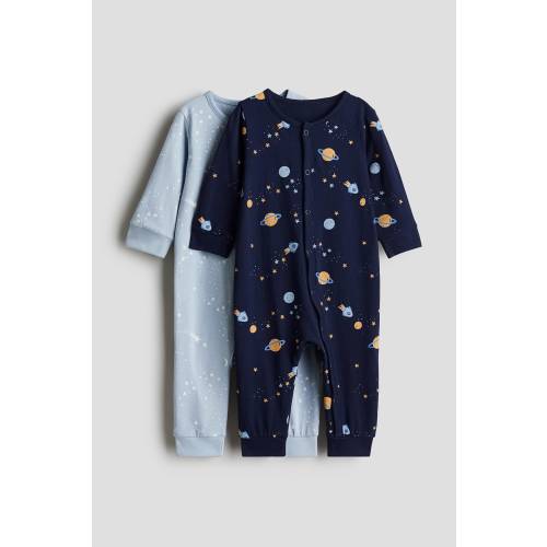 2-PACK PATTERNED COTTON PAJAMAS