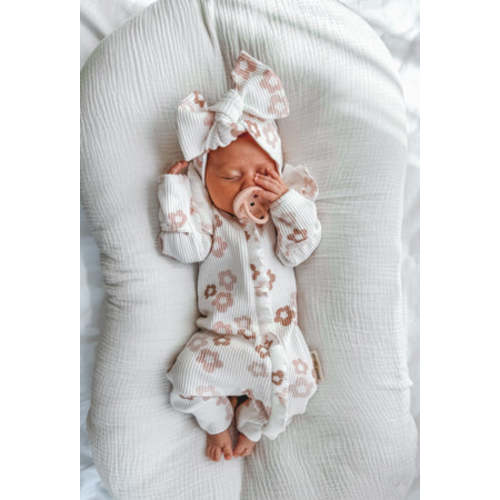 Autumn Floral Ruffle Romper