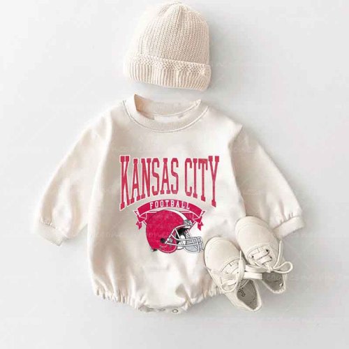 Baby Kansas City Romper and Adult Sweatshirt