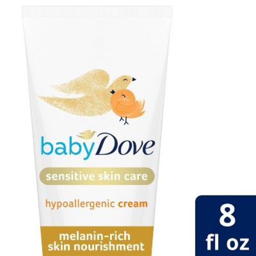 Baby Dove Melanin-rich Skin Nourishment Sensitive Skin Care Hypoallergenic Cream - 8 Fl Oz