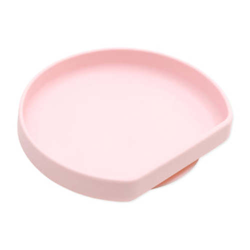 Pink Food-Grade Silicone Suction Plate For Kids | Bumkins