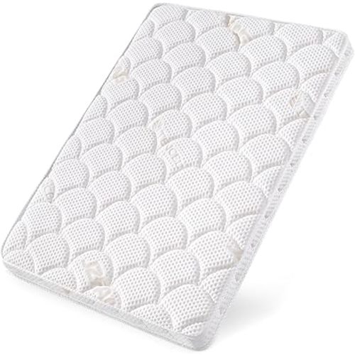 Premium Pack and Play Mattress Topper 38" x 26" x 1.5" - Breathable Soft Playpen Mattress | Quiet and Odorless Pack n Play Mattresses | Firmness Play Yard Mattress Topper Fits Pack N Play Playpens