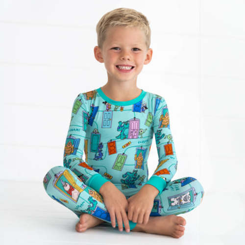 Disney Monsters, Inc. Scream Team Two-Piece Pajama Set