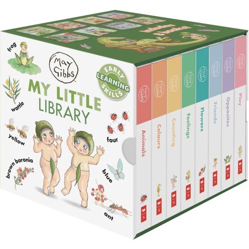 8-Book Library Cube by May Gibbs