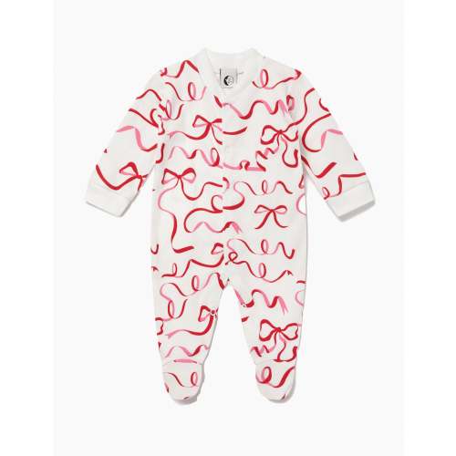 Baby Sleepsuit in Ribbon
