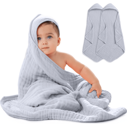 Baby Hooded Towels - Pack of 2