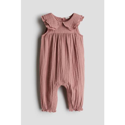 COTTON MUSLIN ROMPER SUIT
