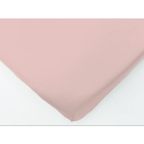 Silk Crib Sheet (Blush)