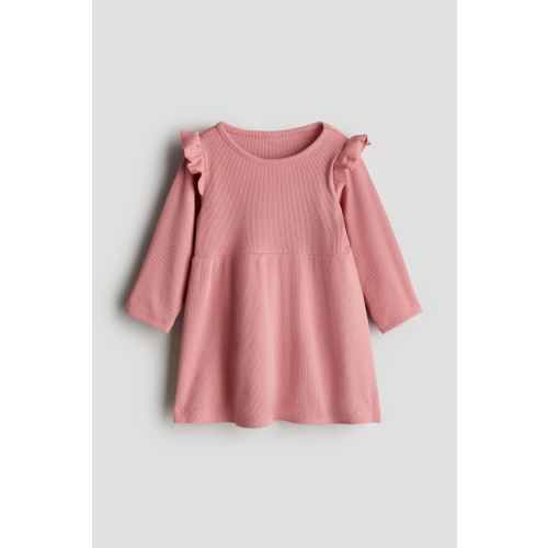 Ribbed Cotton Dress