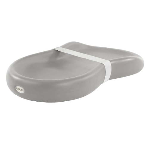 Keekaroo Peanut Diaper Changer - Gray, Comfortable, Nursery Essential, Water & Puncture Resistant