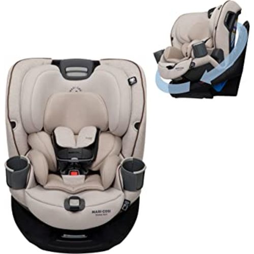 Maxi-Cosi Emme 360 Car Seat: Rotating Car Seat 360, All-in-One Convertible, Car Seat 360 Rotation, Swivel Car Seat in Desert Wonder