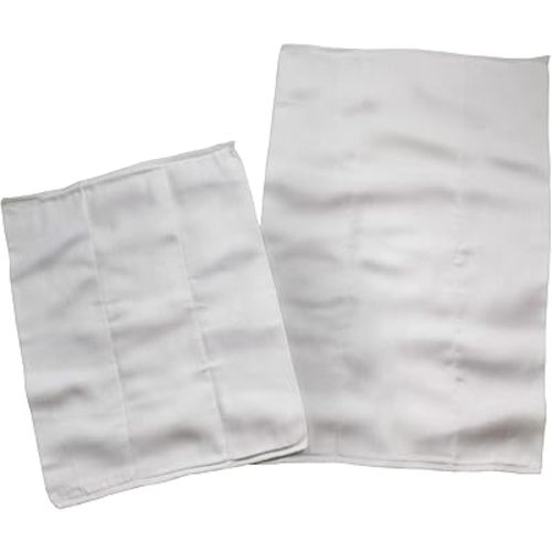 OsoCozy - Chinese Prefolds Cloth Diapers 1 Dozen - Perfect for Burp Cloths or Diapers. Soft and Absorbent for Baby Made of 100% Cotton- Fits 7-15 Lbs. - Size: Infant 4x6x4, 12x16 inches.