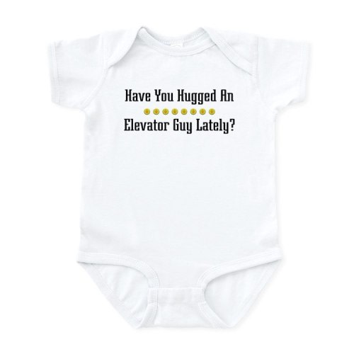 Hugged Elevator Guy Infant Bodysuit Baby Bodysuit