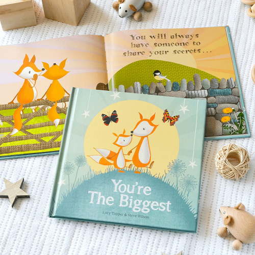 You’re the Biggest Gift Book, a Perfect Keepsake for an Elder Sibling Celebrating Their New Role