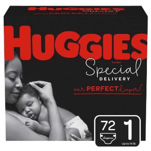 Huggies Special Delivery Disposable Diapers Super Pack (Select Size), Size: Size 1 (72 Count)