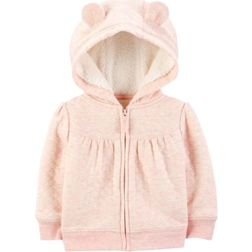 Simple Joys by Carter's Hooded Sweater with Sherpa Lining