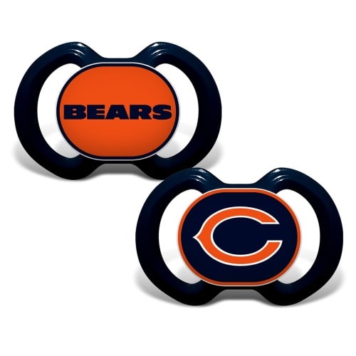 Chicago Bears NFL Pacifier 2-Pack | MasterPieces® – MasterPieces Puzzle Company INC