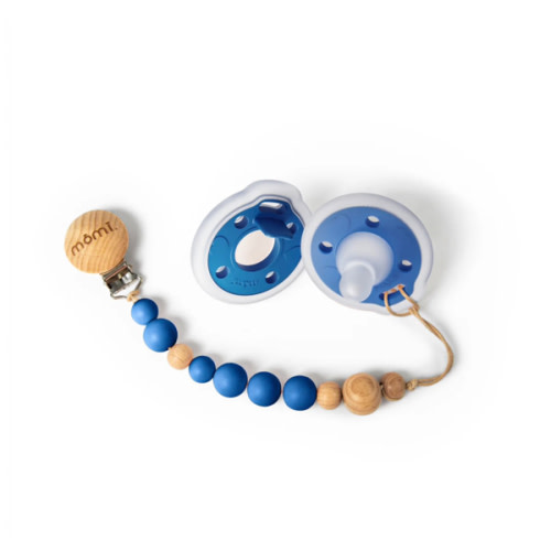 mōmi babypace pacifier gift set - lapis