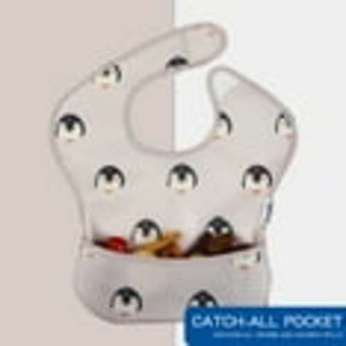 Gllquen Baby Waterproof Baby Bibs for Boys and Girls, Great Travel Baby Bibs for Eating, Infant Feeding Bibs, 5 Pack, Animal World