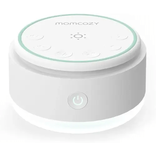 Momcozy Sound Machine for Baby-20 Soothing Sounds & Touch Light Portable White Noise for Kids & Adults for Sleeping Timer and Memory | Ideal Travel Companion & Nursery Must-Have & Outingg