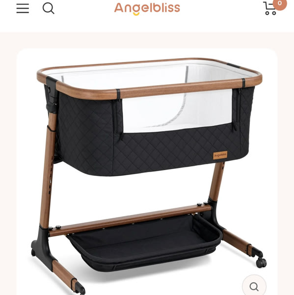 3 in 1 Smart Electric Baby Bassinet: Auto-Rocking Bassinet, Bedside Sleeper & Adjustable Height BN13