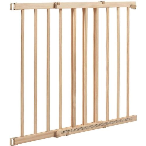 Evenflo, Top of Stairs, Extra Tall Gate, Tan Wood