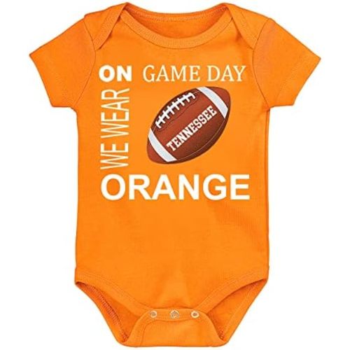 Football On Game Day Baby Bodysuit for Tennessee Fans