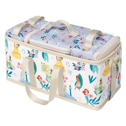 Petunia Pickle Bottom Deluxe Kit, Baby Diaper Caddy Organizer, Organize Diaper Bag, Stroller, Nursery, Disney Princess Courage & Kindness